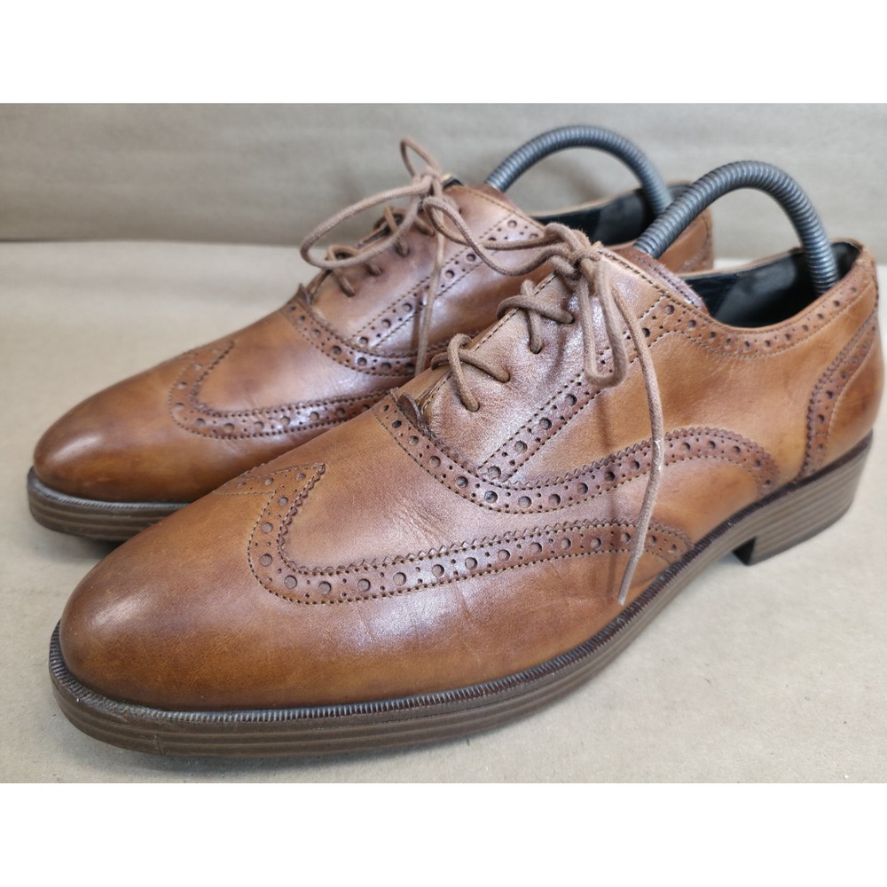 Cole Haan Henry (Sz 8 M) Short Wingtip Oxford Brown Grand OS C24153 Men's Shoes